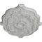 Ekena Millwork Pesaro Ceiling Medallion, Hand-Painted Frost, 36"W x 26"H x 1 1/2"P CM36X26PEFRF - alternate 2